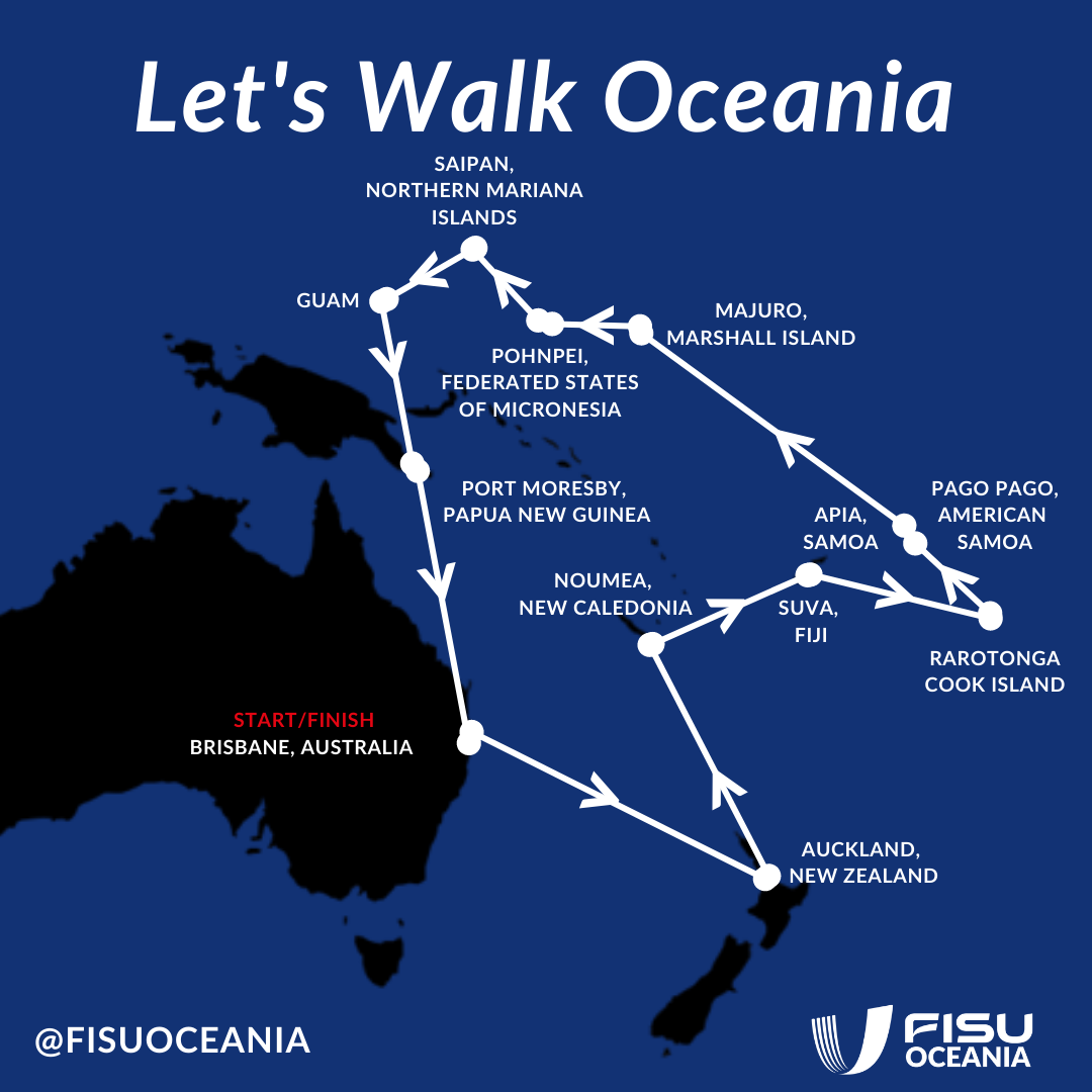 Lets Walk Oceania Map2 