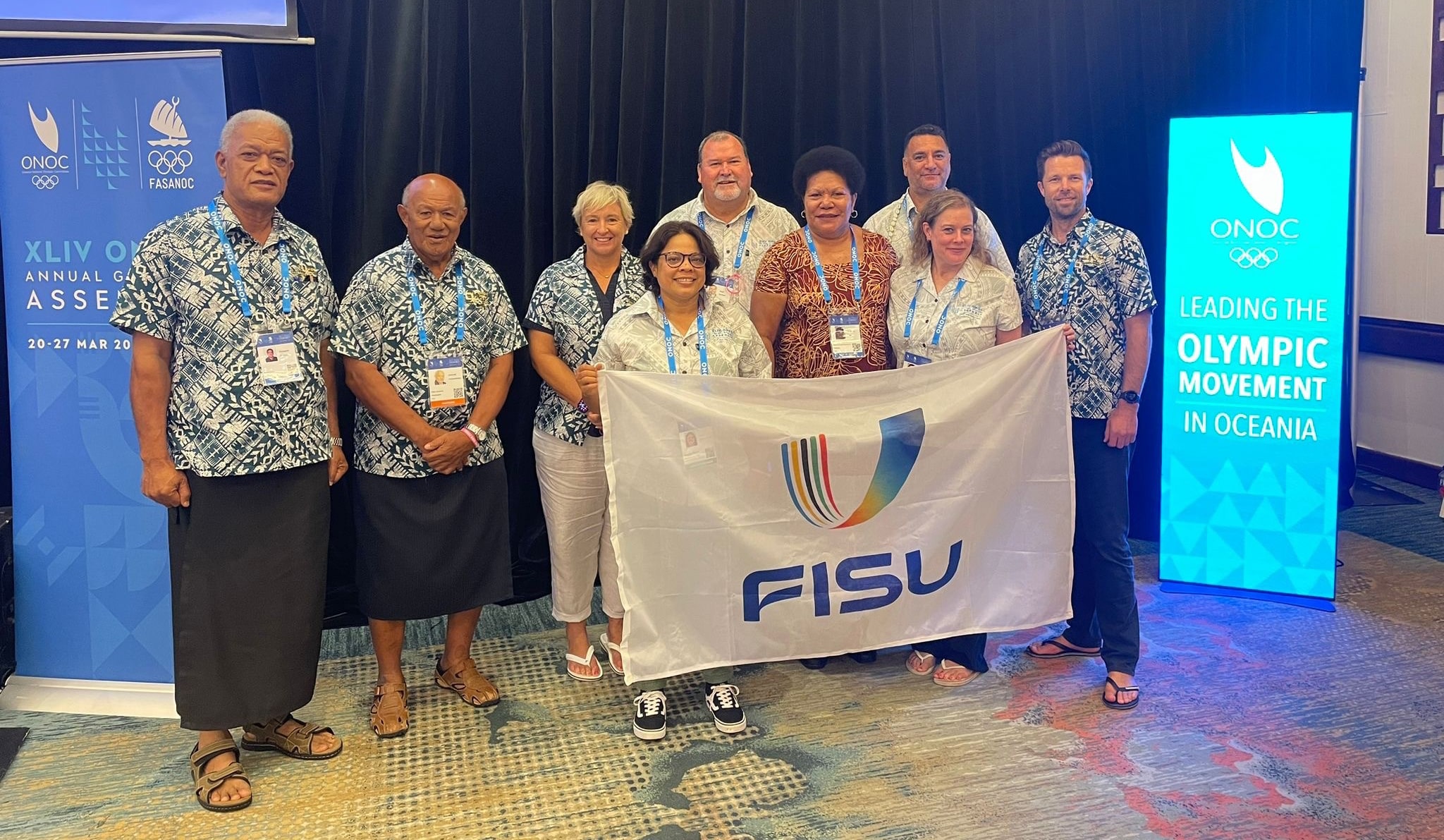 ONOC 2024 Fiji Membership FISU Oceania
